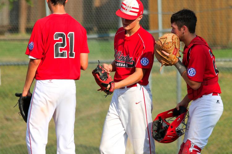 Sr. Babe Ruth Baseball Action