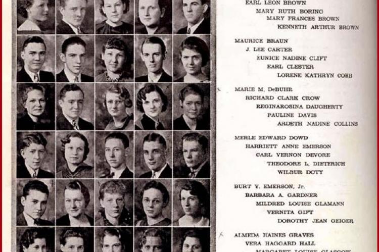 WHS Class of 1936