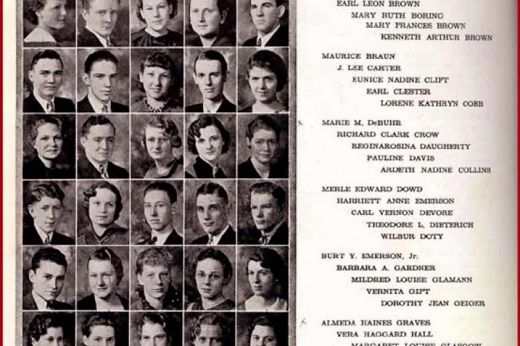 WHS Class of 1936