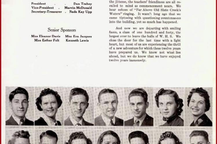 WHS Class of 1939