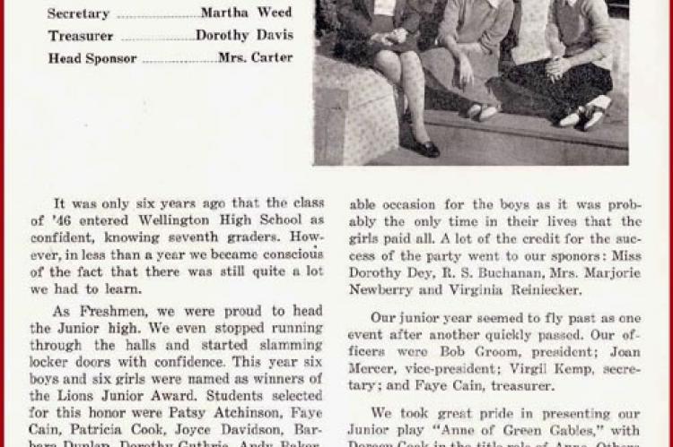 WHS Class of 1946