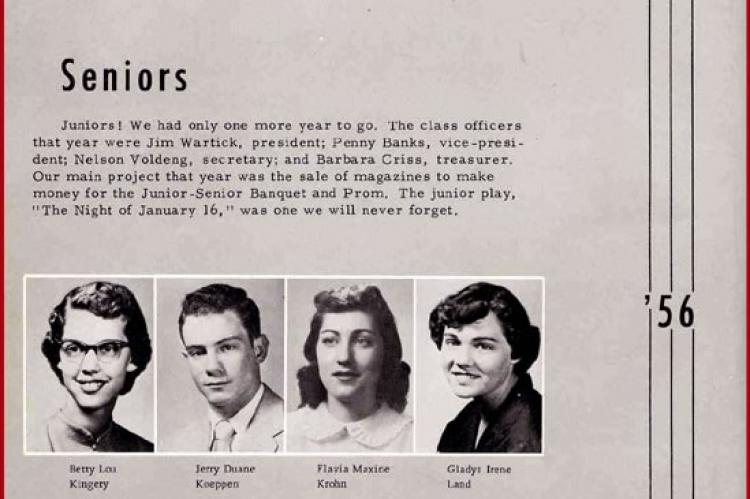 WHS Class of 1956