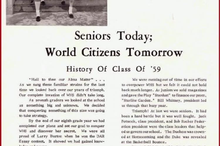 WHS Class of 1959