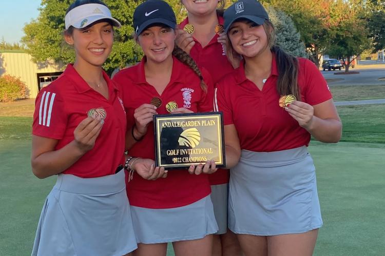 girls golf at andale