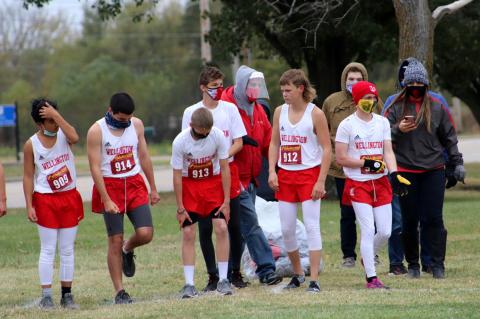 WHS Cross Country @ 4A Regional in Chanute