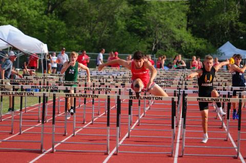 Eric Kop - 1st Place 110M Hurdles