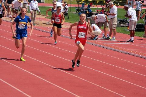 State 400m Champion - Taylor McGlothlin