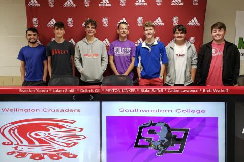 WHS Golf 2021 - Peyton Linker Signing with Southwestern College Winfield