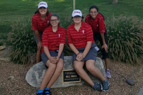 Girls Golf Team - 1st Tournament 