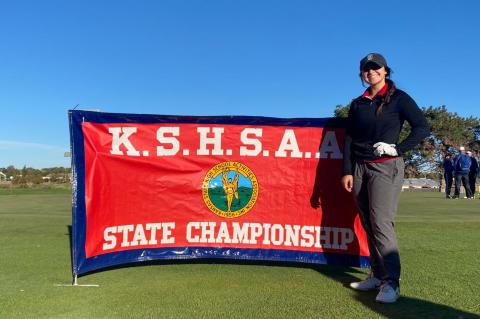 Kasiah Richmond State 4A Medalist 2021
