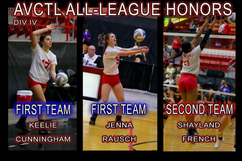 AVCTL League Volleyball Honors 2017