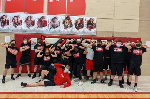 WHS 2021 Powerlifting Team @ State 4A (Ft. Scott)