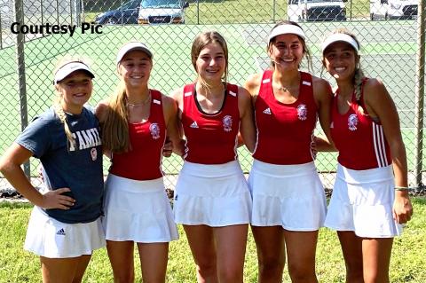 Lady Varsity Tennis @ Pratt