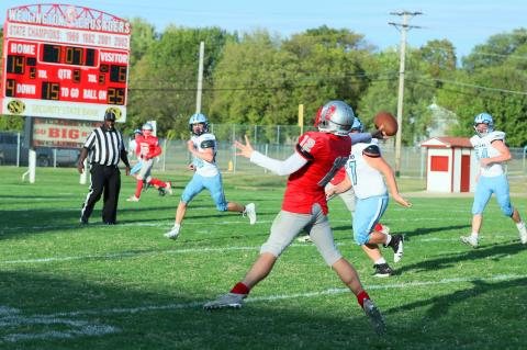 jv football vs Clearwater