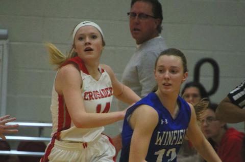 Lady Crusaders vs Lady Vikings 010720