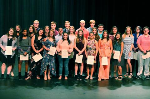 28 Inductees WHS NHS Ceremony