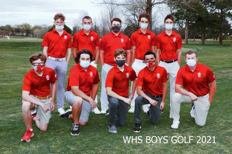 WHS Boys Golf Team 2021