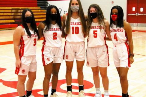 Lady Crusader Basketball Seniors