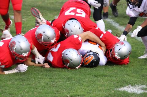 Crusader Football SWARM TACKLE