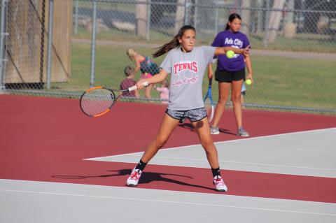 WMS 7/8 Girls Tennis 2018