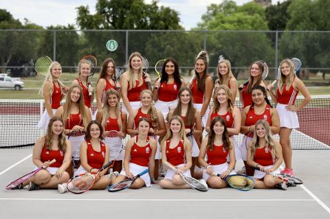 girls tennis team 2022