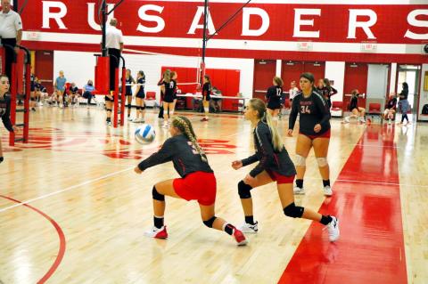 Freshman Volleyball vs Augusta 091720