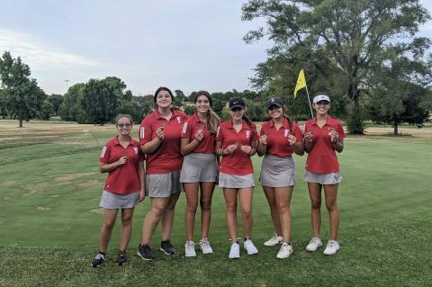 girls golf varsity