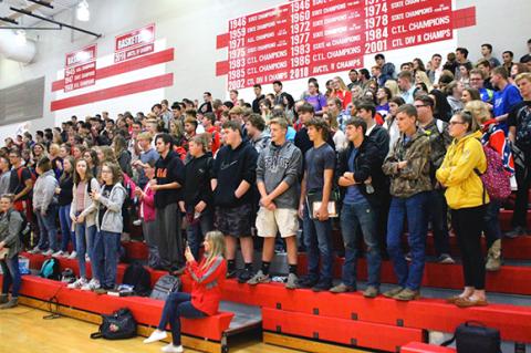 Volleyball Sendoff