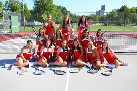 WHS GIRLS TENNIS 2017