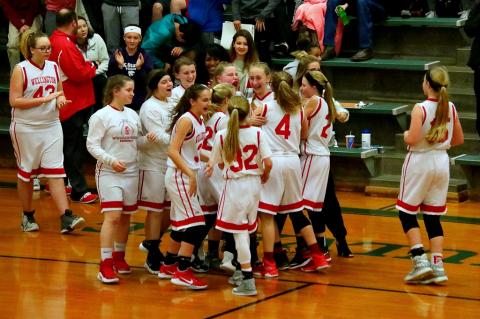 7th Grade Lady Knights PIONEER LEAGUE CHAMPS