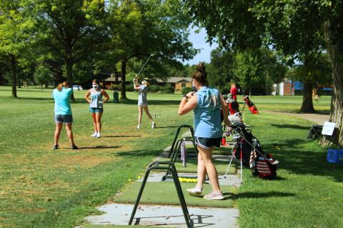 Girls Golf 2020 Fall Practice